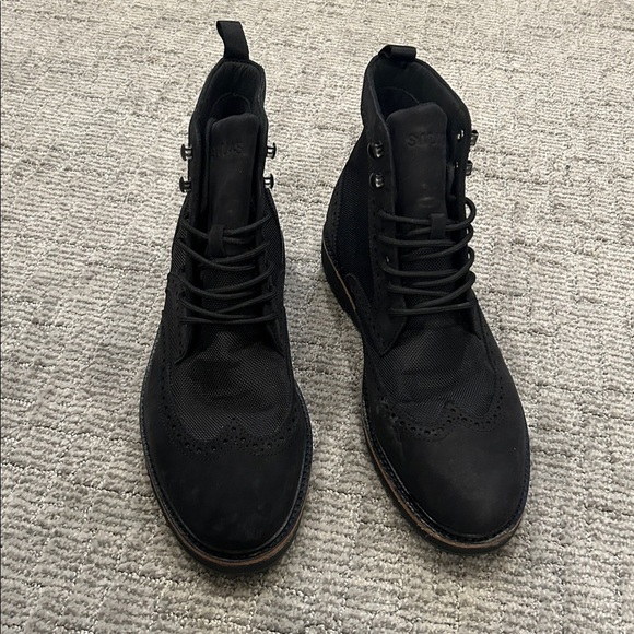 Swims Motion Black Suede Country Boot 10 main image 4